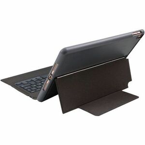 DEQSTER Slim Robust Tastatur/Cover für 25,9 cm (10,2 Zoll) Apple iPad (7. Generation), iPad (8. Generation), iPad (9. Gene