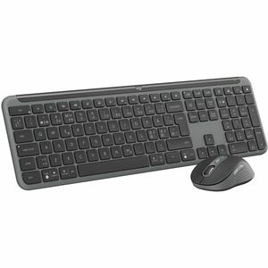 Clavier et souris Logitech Signature Slim MK950 - AZERTY - Français - USB Type A Ciseaux Sans fil Bluetooth 5.1 Clavier - 