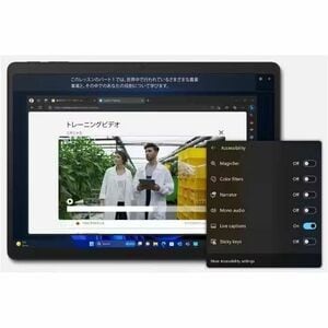 Microsoft Surface Pro 10 Tablet - 33 cm (13 Zoll) - vPro-Technologie - 16 GB Speicher - 512 GB SSD - Windows 11 Pro - Schw