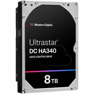 WD Ultrastar DC HA340 WUS721208BLE6L4 8 TB Disco rígido - 3,5" Interno - SATA (SATA/600) - Gravação magnética convencional