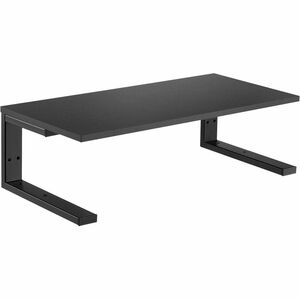 V7 DT1RSC Clamp Mount for Monitor, Printer - V7 Monitor Riser Stand with Clamp - 3-in-1 Configurable Monitor riser -Comput