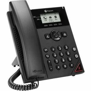 Poly VVX 150 IP Phone - Corded - 2 x Total Line - VoIP - 2 x Network (RJ-45) - PoE Ports