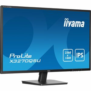 iiyama ProLite X3270QSU-B1 32 Zoll Class WQHD LED-Monitor - 16:9 Format - Mattschwarz - 80 cm (31,5 Zoll) Viewable - IPS-T