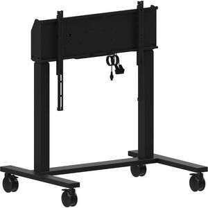 iiyama Display-Wagen - 120 kg Belastbarkeit - 4 Rollen - 101,60 mm Rollengröße - 1036 mm Breite x 738 mm Tiefe x 1800 mm H
