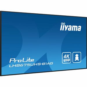 iiyama ProLite LH8675UHS-B1AG 217,4 cm (85,6 Zoll) 4K UHD LCD Digital-Signage-Display - 24 Stunden/7 Tage Betrieb - IPS-Te