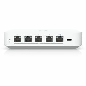 Ubiquiti Gateway Max Router - 4 Ports - 4 RJ-45 Port(s) - 1 WAN Port(s) - Slots2 GB - 2.5 Gigabit Ethernet