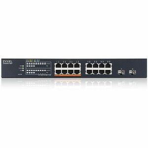 ZYXEL XMG1915-18EP 16-Port 2.5G Multi-Gigabit Smart Nebula Cloud Managed PoE Switch with 2 10G SFP+ Uplinks | 8 PoE+ / PoE