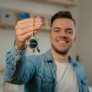 Verbatim My Finder Bluetooth Coin Tracker 1pk - Black - Bluetooth