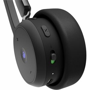 Casque Lenovo - Sans fil - Design Sur tête, Supra-auriculaire - Stéréo - Certification Microsoft Teams - Binaural - Supra-