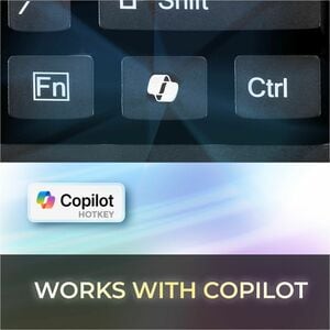 Adesso Multi-OS Mechanical Keyboard With CoPilot AI Hotkey - Cable Connectivity - USB Interface - 104 Key(s) - Multimedia,