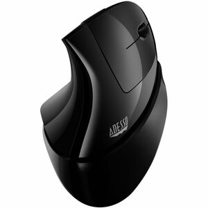 Adesso iMouse V30 Mouse - Optical - Wireless - 30 ft - Radio Frequency - 2.40 GHz - Rechargeable - USB - 2400 dpi - Scroll