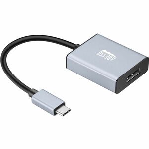 Adesso USB-C to Display Port Adapter - 1 x USB Type C - Male - 1 x DisplayPort 1.2 Digital Audio/Video - Female - 3840 x 2