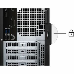 Dell Vostro 3000 3030 Desktop Computer - Intel Core i3 14th Gen i3-14100 - 8 GB - 512 GB SSD - Tower - Black - Intel Chip 