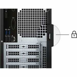 Dell Vostro 3000 3030 Desktop Computer - Intel Core i5 14th Gen i5-14400F - 16 GB - 1 TB SSD - Tower - Black - Intel Chip 
