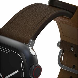 OtterBox Adjustable Smartwatch Band - Buckle Attachment - Rich Adobe - Cactus Leather, Polyurethane