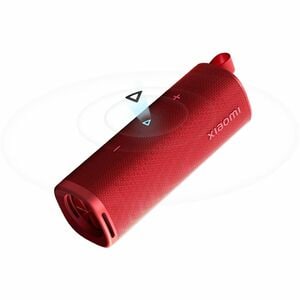 MI MDZ-38-DB Portable Bluetooth Speaker System - 30 W RMS - Red - 60 Hz to 20 kHz - Battery Rechargeable - 1