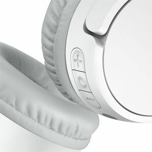 Belkin SOUNDFORM Mini Kabel/Kabellos Auf den Ohren, Kopfbügel, Über das Ohr Stereo Headset - Weiß - Binaural - Ohrumschlie
