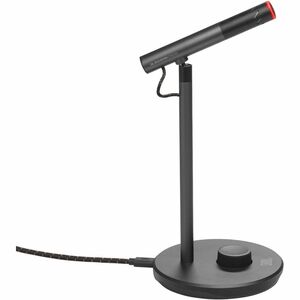 JBL Quantum Stream Talk Dynamic Microphone for Recording, Live Streaming - Black - 50 Hz to 12 kHz -47 dB - Super-cardioid