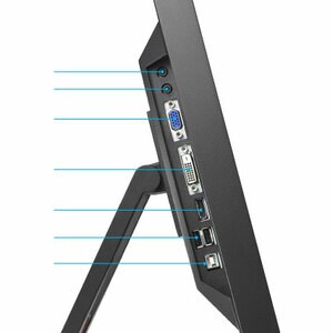 EIZO RadiForce MS236WT-A 23" Class LED Touchscreen Monitor - 16:9 - 11 ms - 23" Viewable - Projected Capacitive - 10 Point