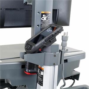 Ergotron STYLEVIEW CART LCD PIVOT LiFe POWERED. Type: Panier multimédia, Couleur du produit: Gris, Taille minimale de l'éc