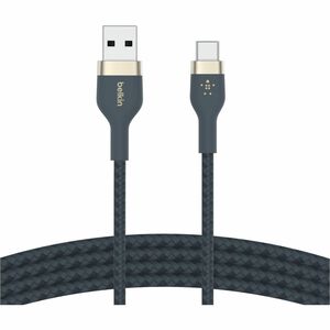 Belkin BOOST↑CHARGE PRO Flex 1 m USB/USB-C Data Transfer Cable - Cable for Smartphone, Tablet, iPhone - First End: 1 x 24-