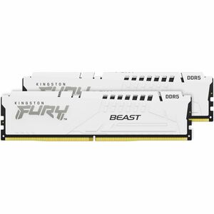 Kingston FURY Beast 32GB (2 x 16GB) DDR5 SDRAM Memory Kit - 32 GB (2 x 16GB) - DDR5-6000/PC5-48000 DDR5 SDRAM - 6000 MHz D