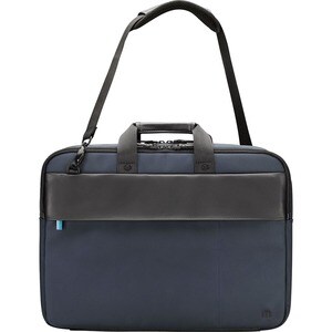 MOBILIS Executive Tasche (Aktentasche) für 35,6 cm (14 Zoll) bis 40,6 cm (16 Zoll) Notebook - Blau, Schwarz - 210D Nylon K