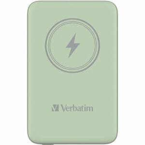 Verbatim Charge 'n' Go Stromspeicher - Grün - für Smartphone, Mobilgerät - 1 x Typ-C 20 W - Lithium-Polymer (Li-Polymer) -