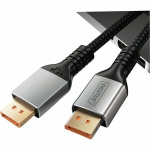 Digitus 1 m DisplayPort AV-Kabel - Cable for Notebook, Desktop-Computer, Monitor, PC, Grafikkarte, TV, Bildschirm, Projekt