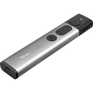 Trust Kazun Presentation Pointer - Radio Frequency - USB 2.0 - 4 Button(s) - Wireless - 2.40 GHz - Symmetrical