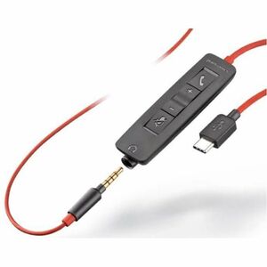 Cuffie Poly Blackwire C3225 Cavo Over-the-head Stereo - Nero - Microsoft Teams Certification - Binaural - Ear-cup - 32 Ohm