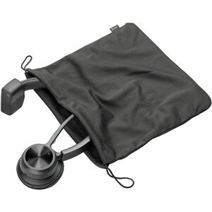 Poly Voyager 4300 UC 4310 Kabel/Kabellos Kopfbügel, Auf den Ohren Mono Headset - Schwarz - Microsoft-Teams-Zertifizierung 
