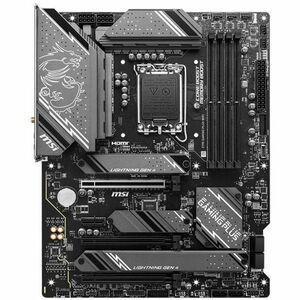 MSI Z790 GAMING PLUS WIFI Gaming Desktop Motherboard - Intel Z790 Chipset - Socket LGA-1700 - ATX - Core, Pentium Gold, Ce