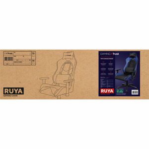 Trust GXT 714B RUYA Gaming-Stuhl - Nylon, Plastik, Holz - Blau