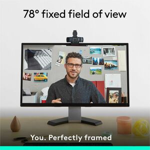 Cámara Web Logitech C920e - 3Megapíxel - 30fps - Negro - USB Tipo A - 1920 x 1080 Vídeo - Auto-foco - 78° Ángulo - 1x Zoom