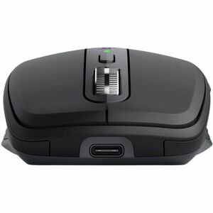 Logitech MX Anywhere 3S Mouse - Bluetooth - USB Tipo A - Darkfield - 6 Botón(es) - Grafito - Inalámbrico - 8000 dpi - Rued