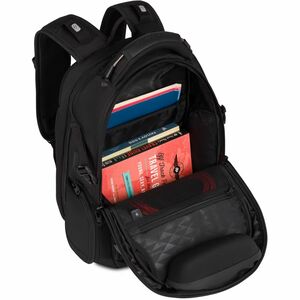 SwissGear ScanSmart 5358202410 Carrying Case (Backpack) for 16" Notebook - Black - Abrasion Resistant, Crush Resistant Poc