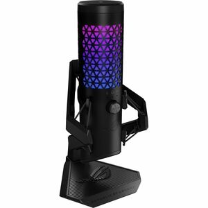 Asus ROG Carnyx Wired Condenser Microphone for Gaming, Studio, Recording, Podcasting, Live Streaming - Black - 3 m - 20 Hz