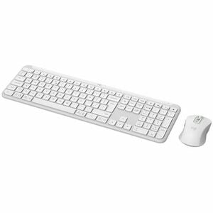 Logitech Signature Slim MK950 Keyboard & Mouse - QWERTY - Spanish - USB Type A Wireless Bluetooth 5.1 Keyboard - Keyboard/