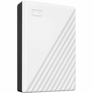 WD My Passport WDBR9S0060BWT-WESN 6 TB Portable Hard Drive - External - White - USB 3.2 (Gen 1) Micro-B - 256-bit AES Encr