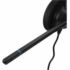 V7 HQ511 Wired On-ear, Over-the-head Stereo Headset - Black, Silver - V7 HQ511 QD Call Center Headset - Stereo - Wired - O