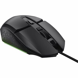 Souris de jeu Optique Trust Felox GXT 109 - USB 2.0 - 6 Bouton(s) - 6 Boutons programmables - Noir - Câble - 6400 dpi - Ro