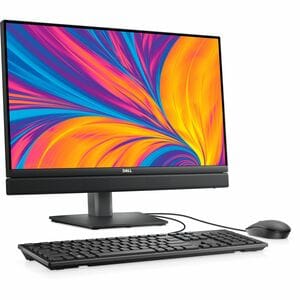 All-in-One-PC Dell OptiPlex 7000 7420-35w - Intel Core i5 14. Gen. i5-14500T - 8 GB - 256 GB SSD - Desktop - Silber - Inte