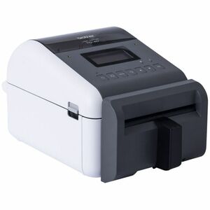 Brother TD-4550DNWBFC Desktop Direct Thermal Printer - Monochrome - Label Print - Fast Ethernet - USB - USB Host - Serial 