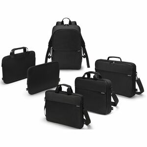 Dicota Sleeve ONE Tasche (Sleeve) für 35,6 cm (14 Zoll) bis 35,8 cm (14,1 Zoll) Notebook - Schwarz - Jersey Körper - Kratz