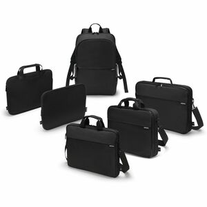 Dicota Multi ONE Tasche für 33 cm (13 Zoll) bis 35,8 cm (14,1 Zoll) Notebook - Schwarz - 300D rPET Polyester, 300D Polyeth
