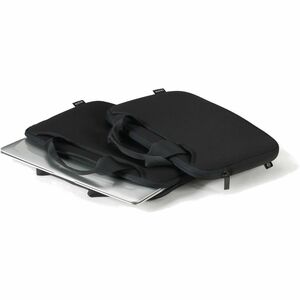 Dicota Smart Sleeve ONE Tasche (Sleeve) für 38,1 cm (15 Zoll) bis 40,6 cm (16 Zoll) Notebook - Schwarz - Jersey Körper - K