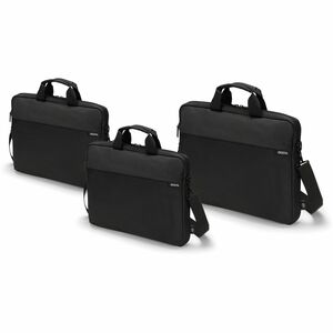 Dicota Slim Case ONE Tasche für 33 cm (13 Zoll) bis 35,8 cm (14,1 Zoll) Notebook - Schwarz - 300D Polyethylene Terephthala
