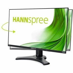 Hannspree HP240WJB 24" Class Webcam Full HD LED Monitor - 16:9 - Black - 60.5 cm (23.8") Viewable - Vertical Alignment (VA