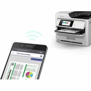 Stampante multifunzione a getto di inchiostro Epson WorkForce Pro WF-M5899DWF Con filo e senza fili - Monocromatico - Foto